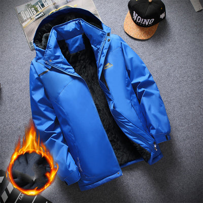 Chaqueta de Invierno Acolchada para Hombre - Abrigador Perfecto para Padres - Image 8
