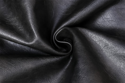 Abrigo de Cuero Acolchado con Bordado Floral para Hombre - Image 6