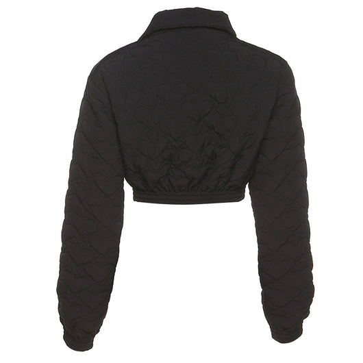 Chaqueta Acolchada con Cierre en la Cintura - Image 2