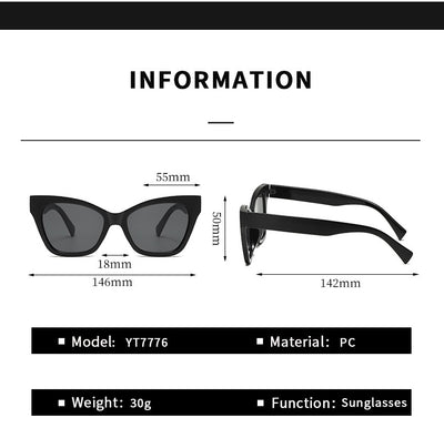 Fashion sunglasses with clear oval frames, dark gray lenses, and tortoise shell patterned temples. - Image 10