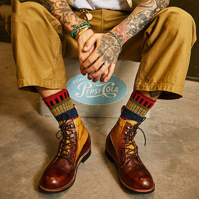 Botas Martin de Cuero para Hombre - Estilo Retro Invierno