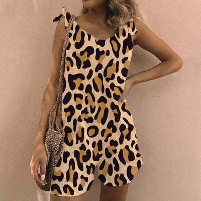 Jumpsuit Holgado de Algodón y Lino Estampado - Image 18