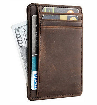 Billetera Minimalista de Cuero con Protección RFID - Image 7
