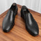 Sapato Masculino de Couro Trançado - Slip-on Executivo