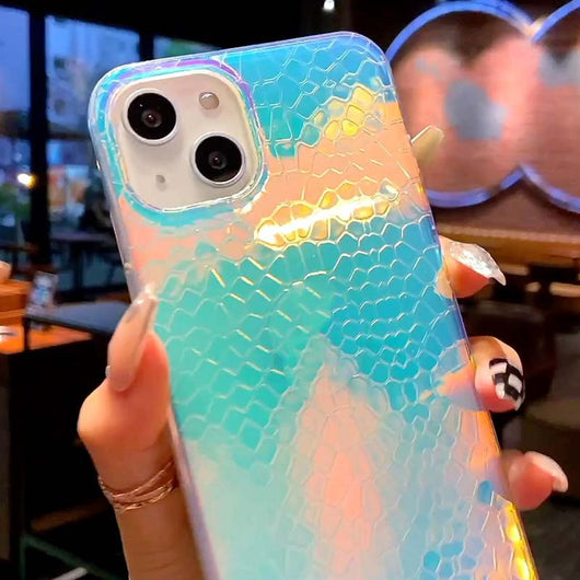 Funda Degradada Antigolpes con Diseño Colorido para Celular - Image 6