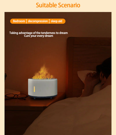 Humidificador Aromático con Llama LED, Control Bluetooth y Difusor 150ml - Image 20