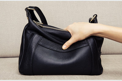 Bolso de Cuero Genuino de Gran Capacidad - Bolsa Madre Tipo Hombro - Image 16