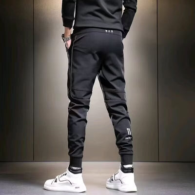 Pantalones de Chándal Cómodos Ajustados Estilo Coreano con Secado Rápido para Hombre - Image 4