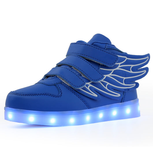 Zapatos LED Infantiles con Alas Luminosas y Carga USB - Image 9