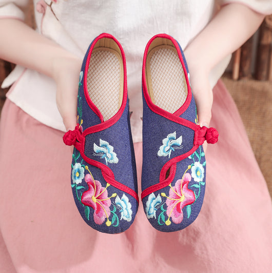 Zapatillas Deportivas Mujer Primavera Otoño con Bordado Floral Petunia - Image 7