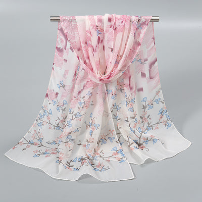 Pañuelo de Seda Chiffon Elegante para Mujer - Image 9