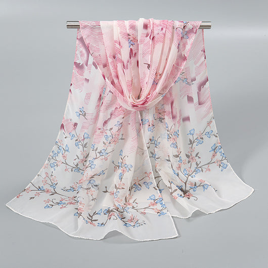 Pañuelo de Seda Chiffon Elegante para Mujer - Image 9