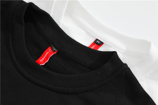 Sudadera Casual Hombre Cuello Redondo Estampado Alfabético - Image 16