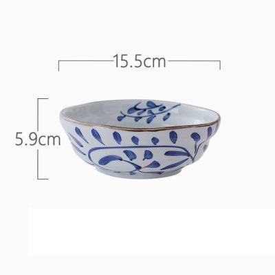 Tazón para Ramen y Postres con Diseño Artesanal de Colores Vibrantes - Image 5