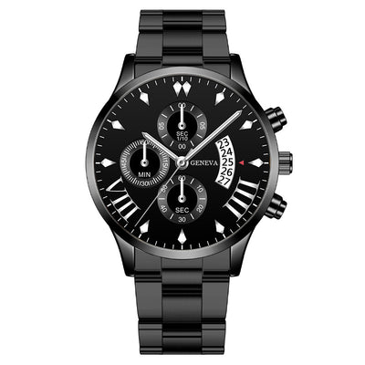 Reloj de Pulsera para Hombre con Calendario y Correa de Acero - Image 21