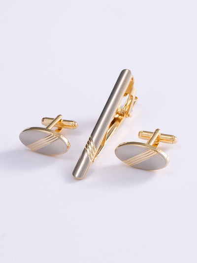 Juego de Gemelos y Clip de Corbata Ejecutivo para Hombre - Image 12