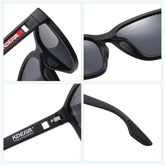 Gafas de Sol Deportivas con Protección UV y Bisagras de Metal - Image 2