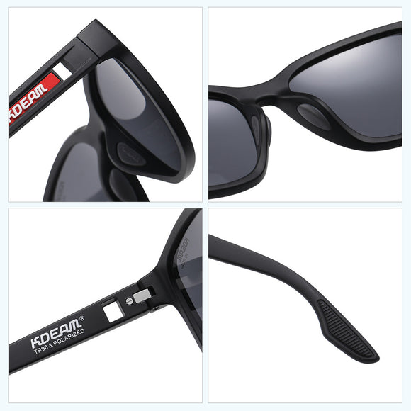 Gafas de Sol Deportivas con Protección UV y Bisagras de Metal