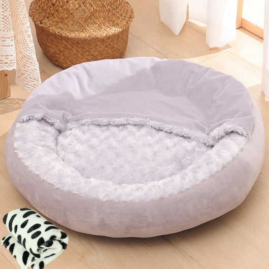 Casa Cama Semicubierta Térmica para Mascotas - Image 11