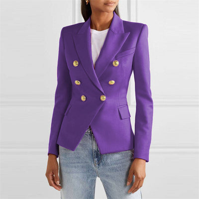 Saco Casual Elegante de Color Sólido - Image 37