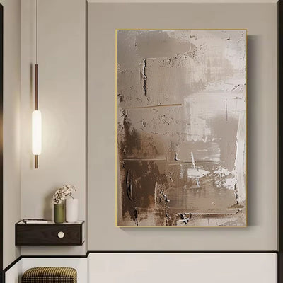 Cuadro Abstracto Moderno en Óleo - Lienzo Enrollable sin Marco para Decoración - Image 31