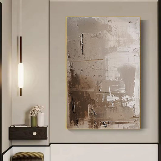 Cuadro Abstracto Moderno en Óleo - Lienzo Enrollable sin Marco para Decoración - Image 31