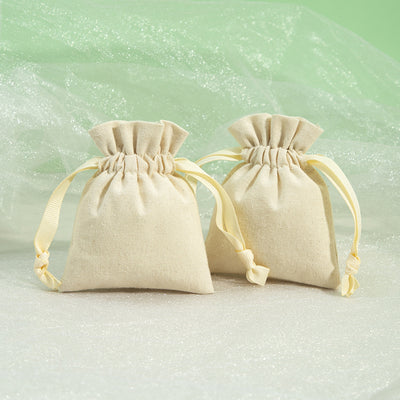 Bolsa de Tela para Joyas en Algodón y Lino - Image 3