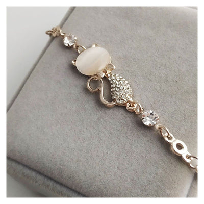 Pulsera Felina de Diamantes en Aleación Premium - Image 11