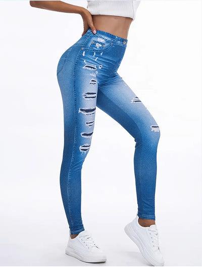 Pantalones Deportivos Elásticos para Correr y Fitness - Image 7