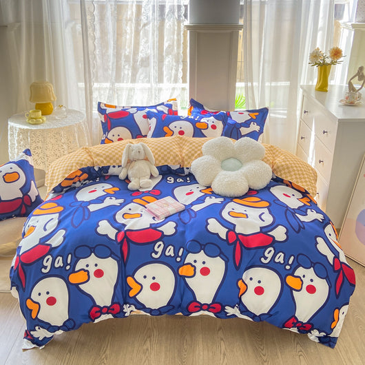 Funda Nórdica de Algodón Lavado para Cama Doble - Image 41