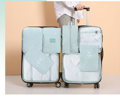 Set de 8 Organizadores de Viaje - Cubos Empacadores para Ropa, Zapatos y Accesorios - Image 17