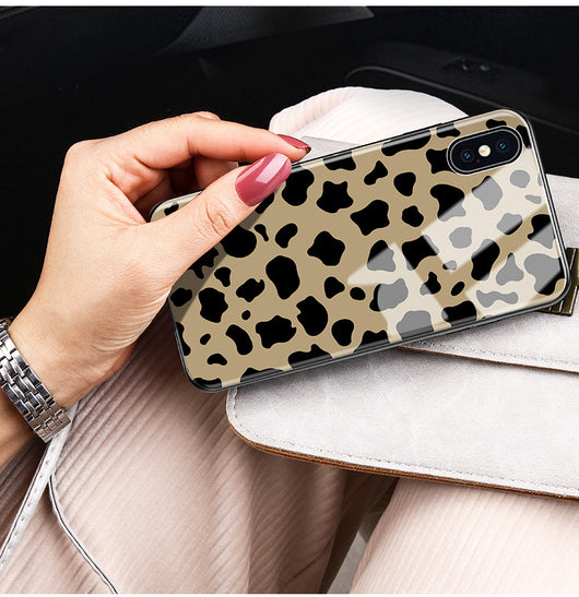 Carcasa de Vidrio con Estampado de Leopardo para Celular - Image 8