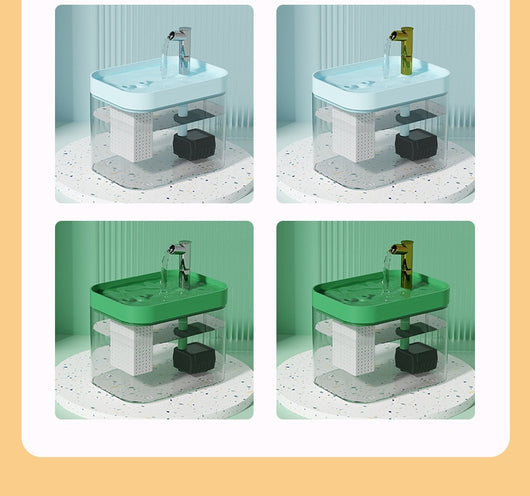 Fuente de Agua Automática para Gatos con Circulación Continua - Image 42