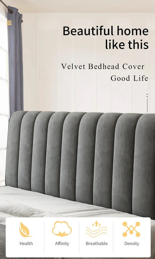 Funda Protectora Universal Acolchada para Cabecera de Cama con Protección Antipolvo - Image 10