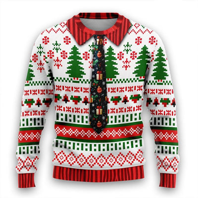 Suéter Navideño 3D para Hombre con Estampado Festivo - Image 9