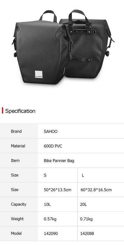 Bolsa Delantera Shark para Bicicleta - Organizador de Manillar - Image 17