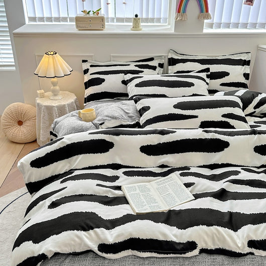 Sábanas de Algodón Puro Minimalistas para Cama - Image 19