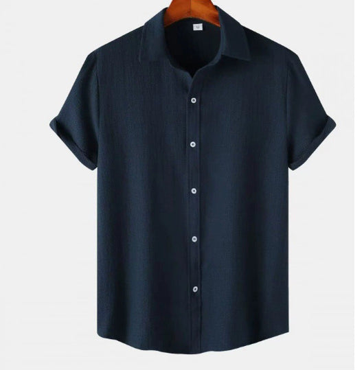 Camisa Casual de Manga Corta para Hombre - Image 10