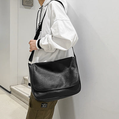 Bolsa Mensajera Vintage Estilo Británico para Hombre