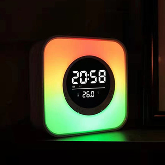 Reloj Despertador con Parlante Bluetooth LED para Escritorio - Image 8