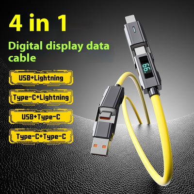 Cargador Portátil Súper Rápido PD 100W con Pantalla LED Digital