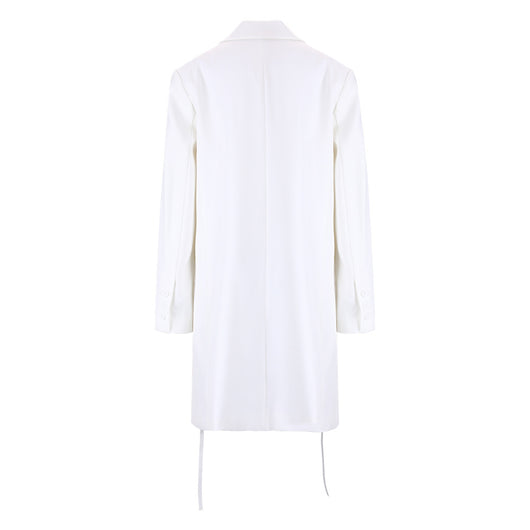 Chaqueta Suelta con Corte Asimétrico para Mujer - Image 15