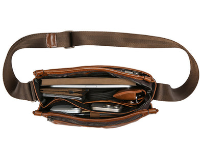 Bolsa Crossbody Hombre Gran Capacidad - Bandolera Casual Premium para Viajes y Trabajo - Image 12