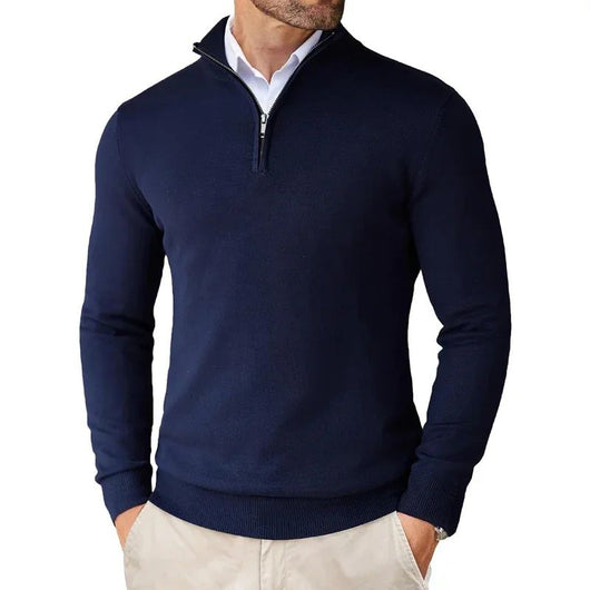 Suéter Hombre Otoño Cremallera Ultraligero