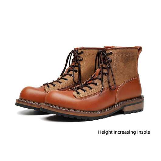 Botas Martin para Hombre de Cuero con Plataforma y Suela Reforzada - Image 7