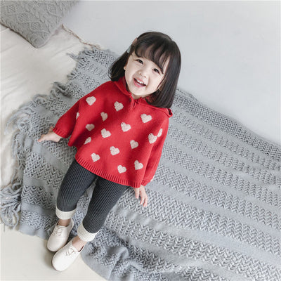 Suéter Capa Coreano Estilo Girl Love con Cuello Alto - Image 10