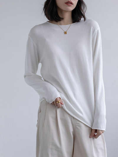Blusa Ajustada de Cuello Alto en Punto - Image 3