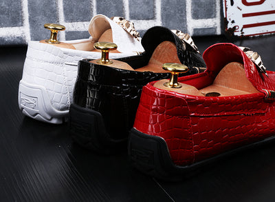 Zapatos de Cuero para Hombre con Estilo Personalizado - Image 3