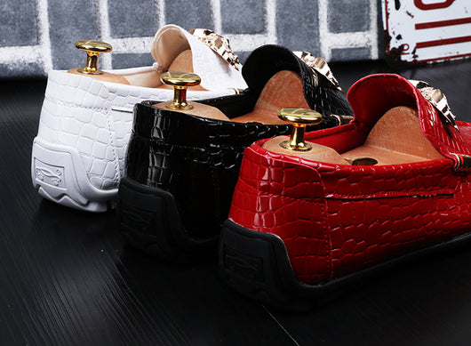 Zapatos de Cuero para Hombre con Estilo Personalizado - Image 3