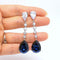 Aretes de Lujo Minimalista con Gota de Agua - Estilo Europeo y Americano